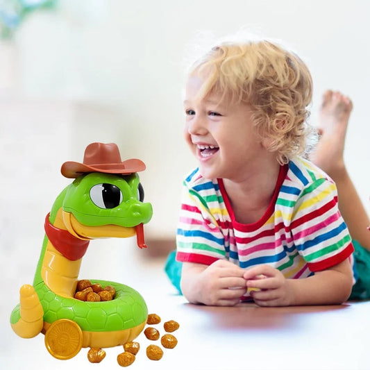 Schlangenklapper-Spiel für Kinder
