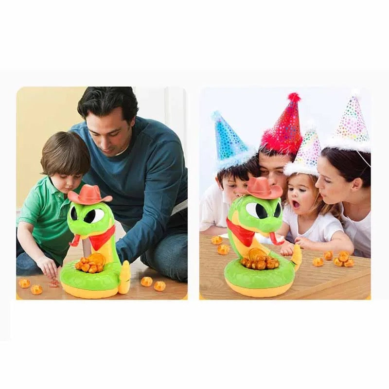 Schlangenklapper-Spiel für Kinder
