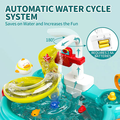 Interaktiver Wasser-Abenteuer-Spaß – Kinder Spielküche und Angelset