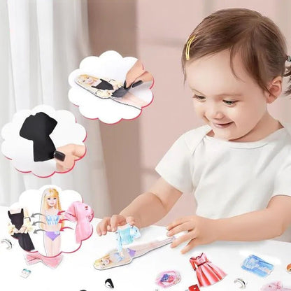 Magnetische Mode Spielsets für Kinder zum Gestalten