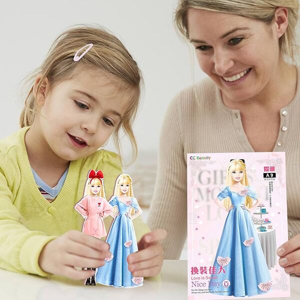 Magnetische Mode Spielsets für Kinder zum Gestalten