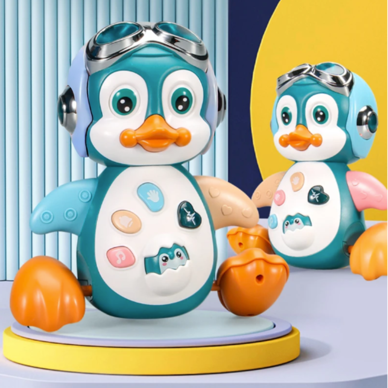 Tanzender und Singender Pinguin Spielzeug – Interaktives Lernspielzeug für Kinder