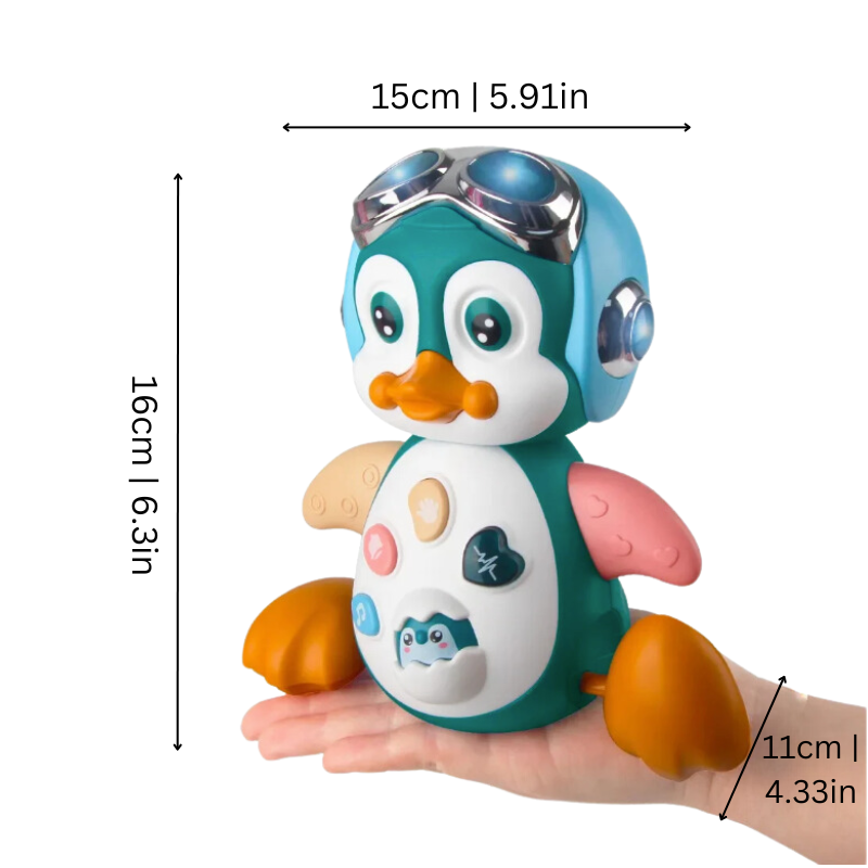 Tanzender und Singender Pinguin Spielzeug – Interaktives Lernspielzeug für Kinder