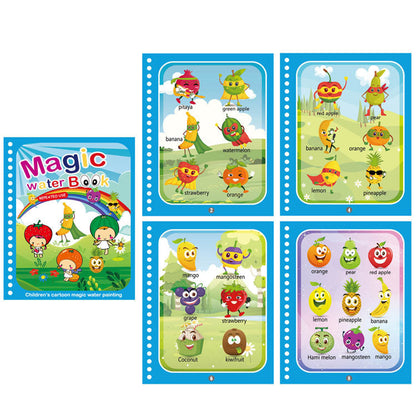 Wasser-Malbuch für Kinder – Magische Farben