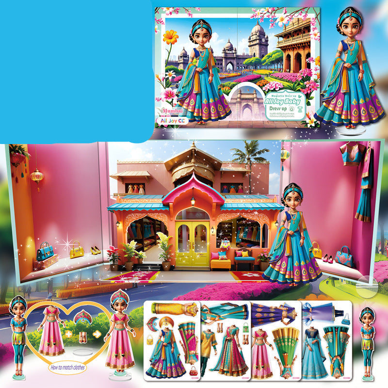 Mode Boutique Spielbuch für Kinder