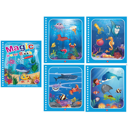Wasser-Malbuch für Kinder – Magische Farben