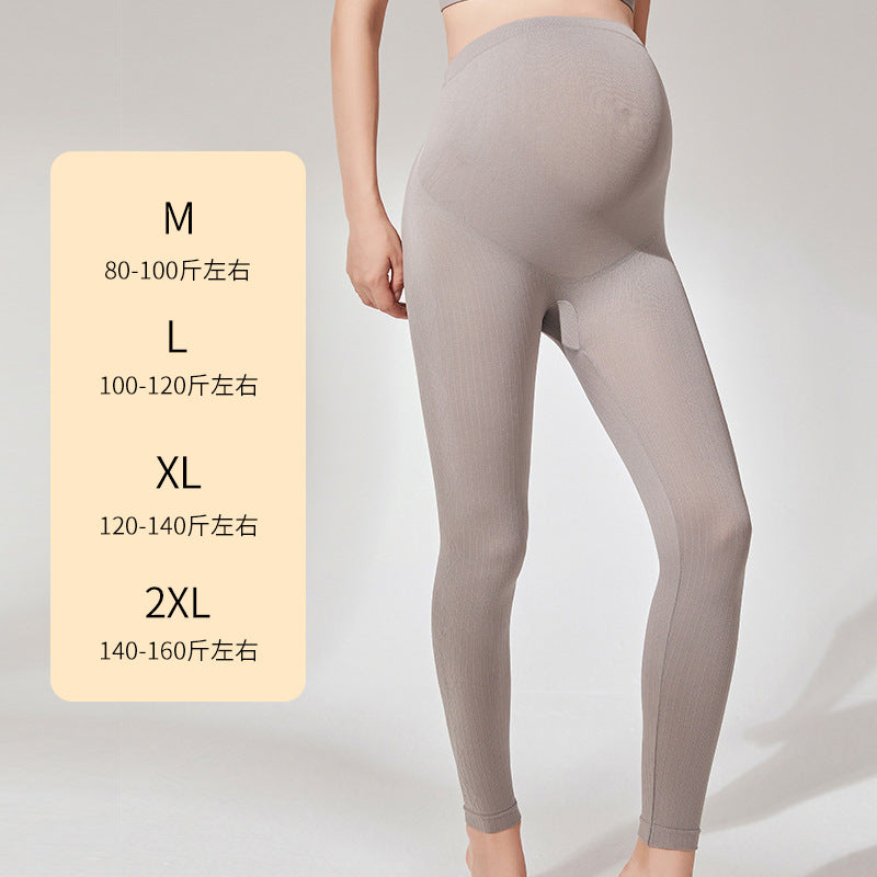 Gemütliche Schwangerschafts-Leggings