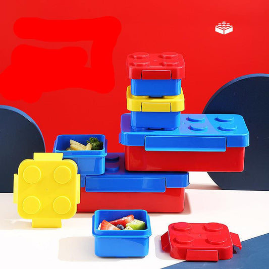 Kreative Baustein-Lunchbox für Kinder – Praktisch & Spaßig