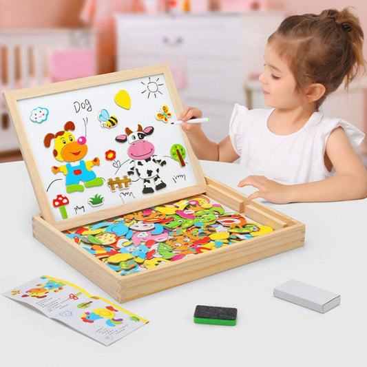 2in1 Montessori Zeichentafel für Kinder