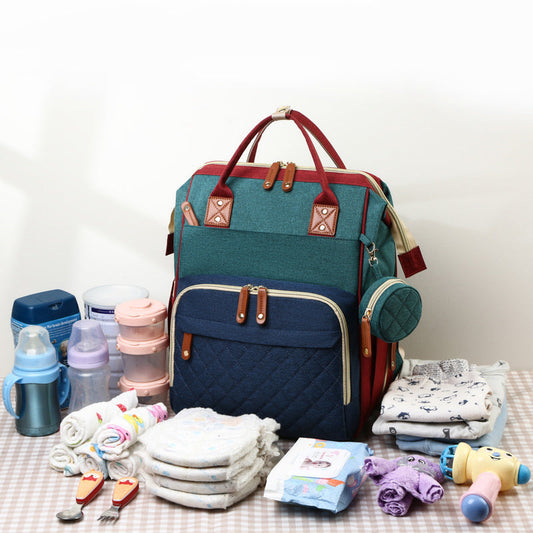 2in1 Baby Rucksack mit integriertem Wickelplatz