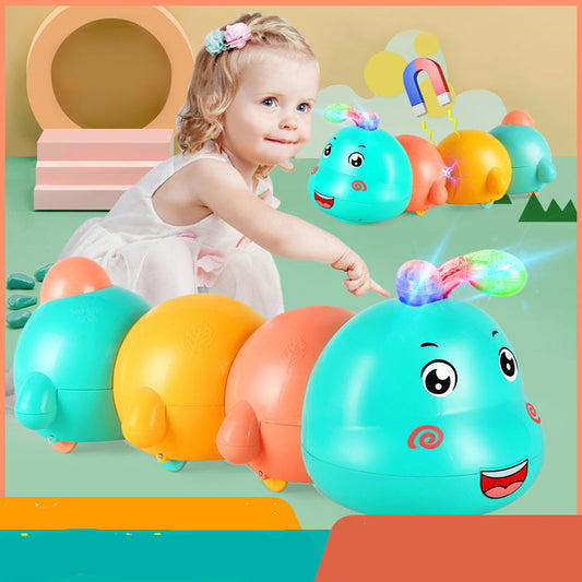 Magnetische Krabbelraupe zum Teilen – Kinder Spielzeug