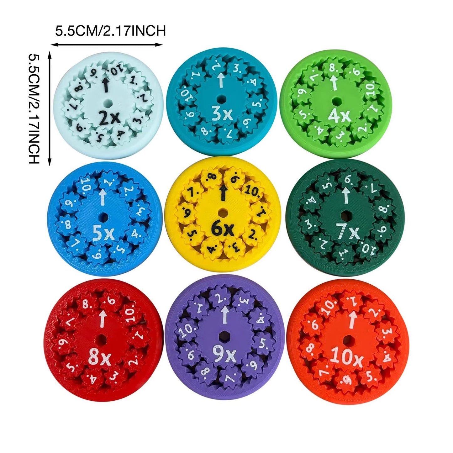 Mathematik Lernspiel Fidget Spinner – Fördert Konzentration und Logisches Denken