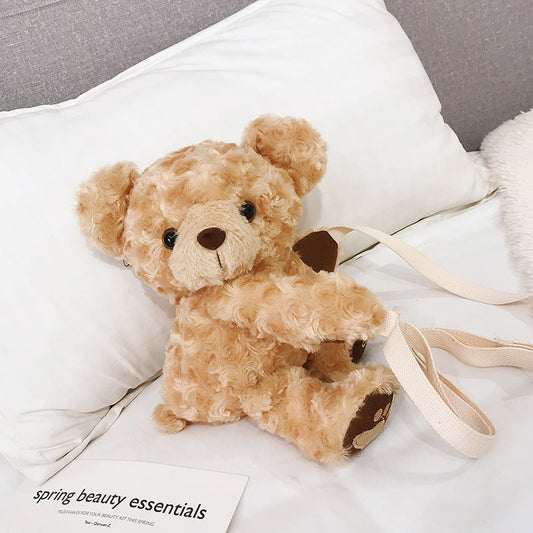 Kuscheltasche zum Umhängen – Dein flauschiger Freund
