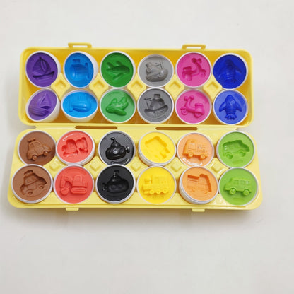 Buntes Lern-Eier-Set für Kinder