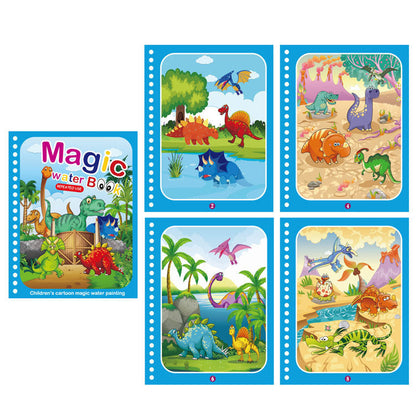 Wasser-Malbuch für Kinder – Magische Farben