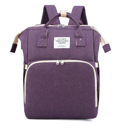 2in1 Rucksack mit integriertem Baby Bett