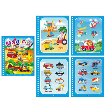 Wasser-Malbuch für Kinder – Magische Farben