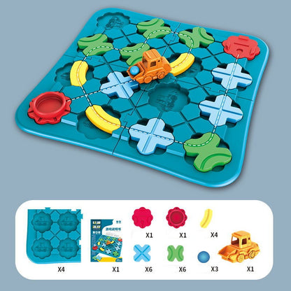 Montessori Straßen-Puzzle für Kinder