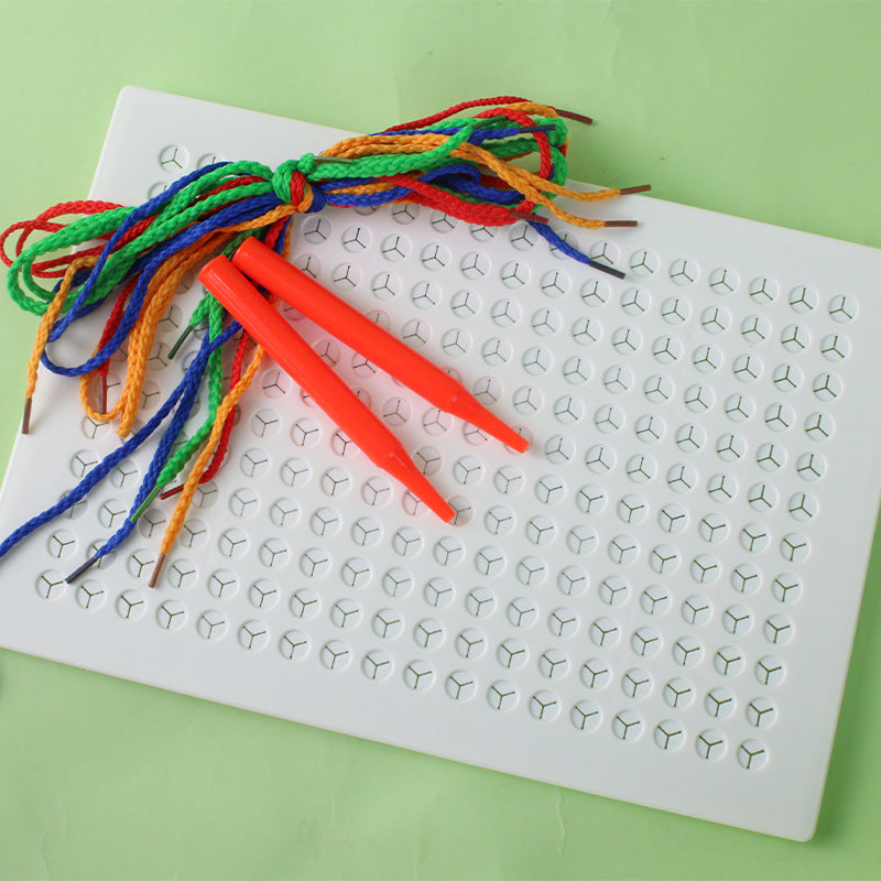 Buntes DIY-Stickset für Kinder – Kreatives Handarbeitsset zum Sticken & Gestalten