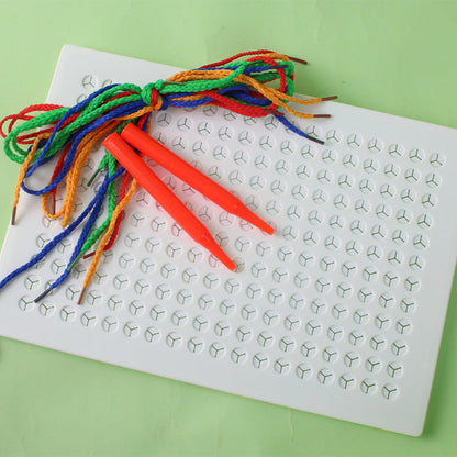 Buntes DIY-Stickset für Kinder – Kreatives Handarbeitsset zum Sticken & Gestalten