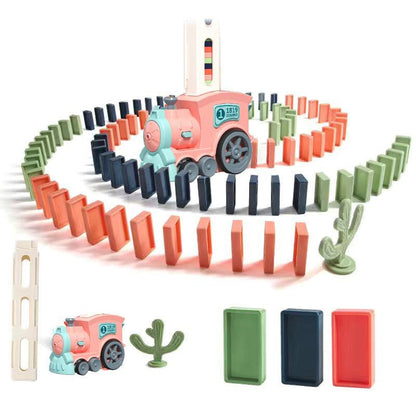 Domino-Zug Spielset – Fördert Logisches Denken und Konzentration