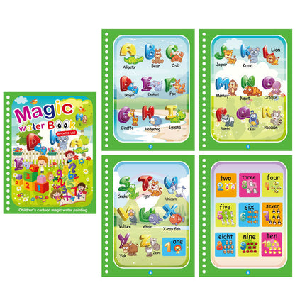 Wasser-Malbuch für Kinder – Magische Farben