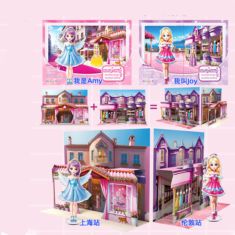 Mode Boutique Spielbuch für Kinder