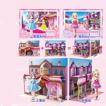 Mode Boutique Spielbuch für Kinder