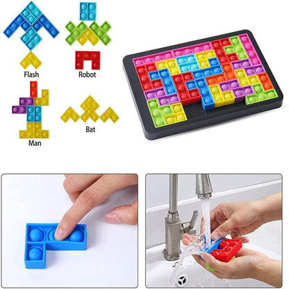 Farbenfrohes Tetris Kinderspiel – Spaß und Lernspiel für Kleine