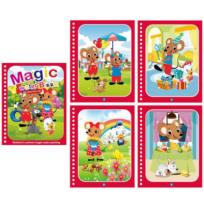 Wasser-Malbuch für Kinder – Magische Farben