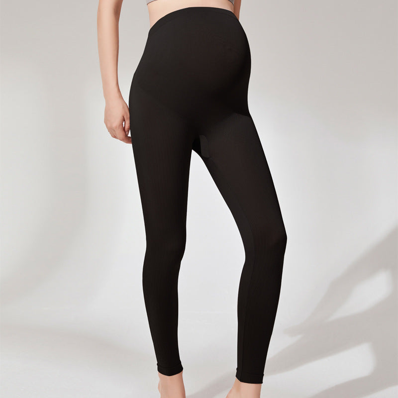 Gemütliche Schwangerschafts-Leggings