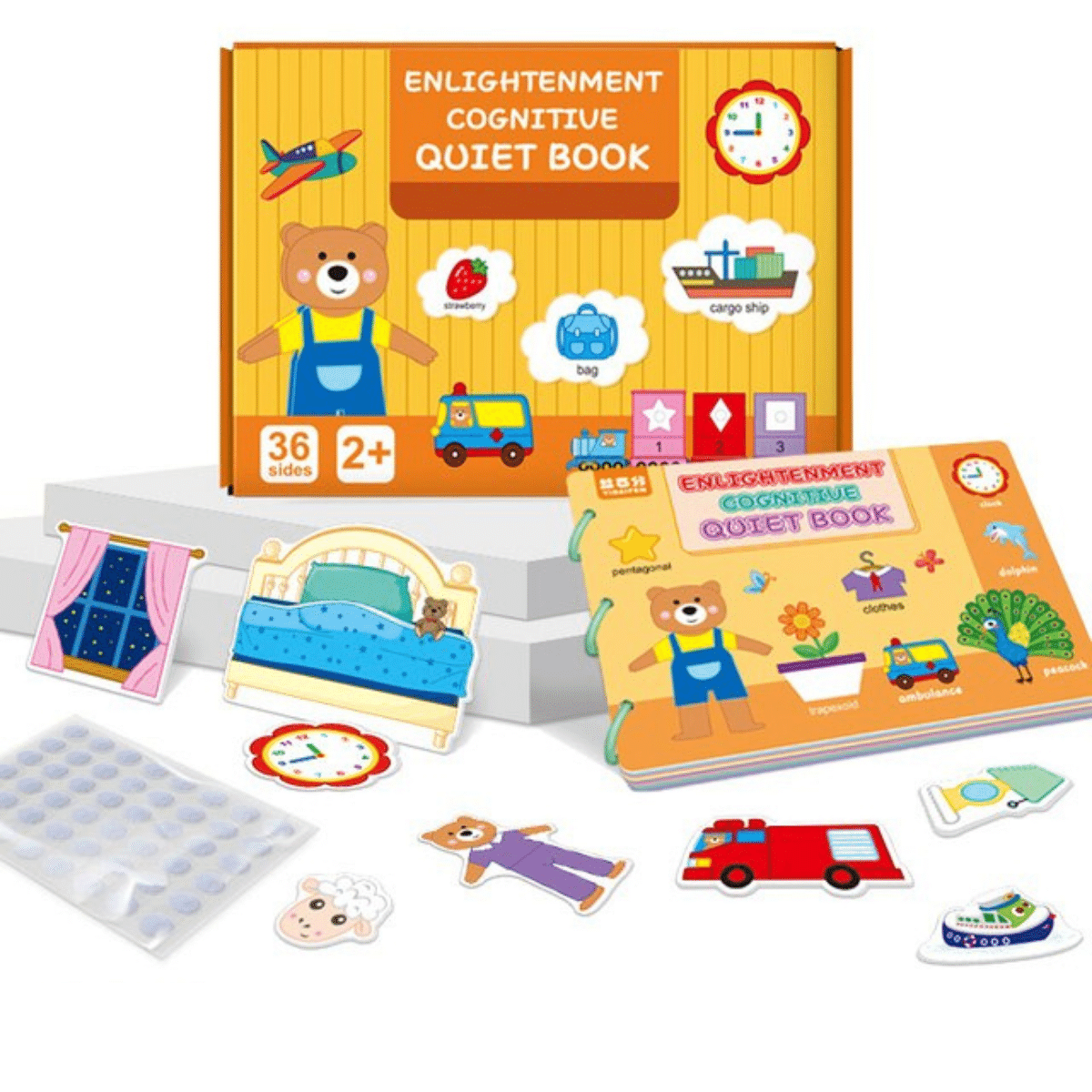 Klettbuch für Kinder – Interaktives Lernspiel für kreative Entdecker