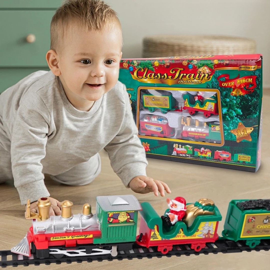 Festtags-Express – Der Weihnachtszug für dein Zuhause