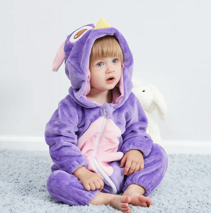 Niedlicher Tier-Motiv Babystrampler