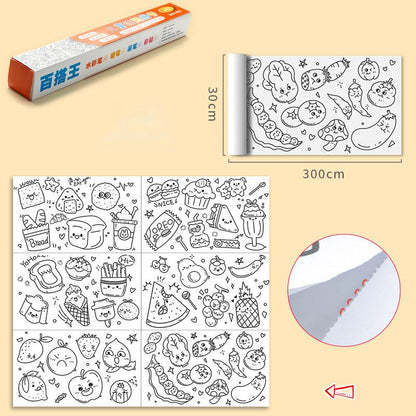 Lassen Sie die Fantasie fliegen – XXL-Malpapier für kreative Kinder