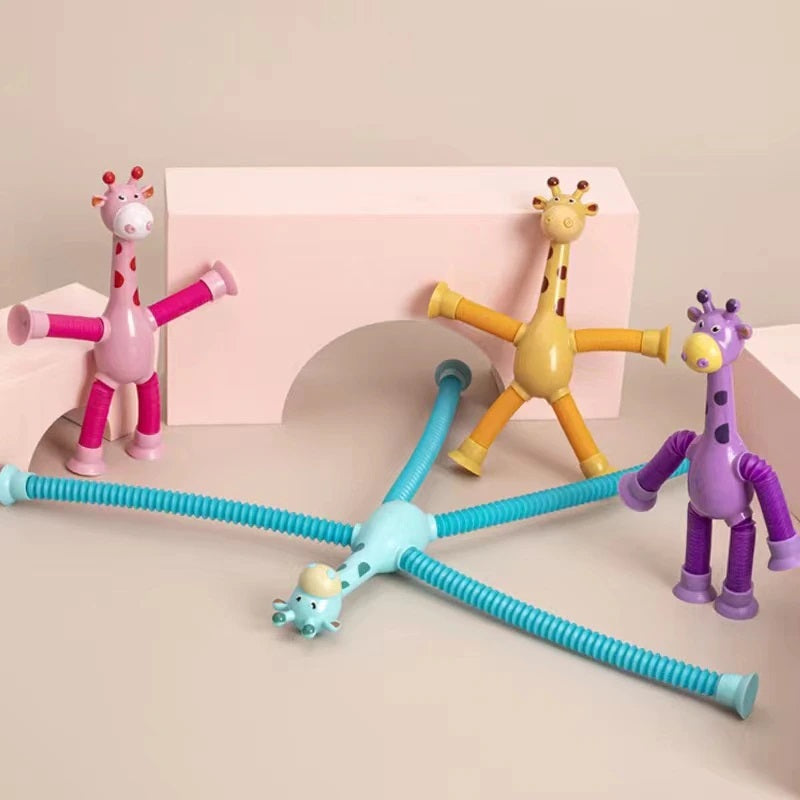 Flexibler Giraffen-Spielspaß für Kinder