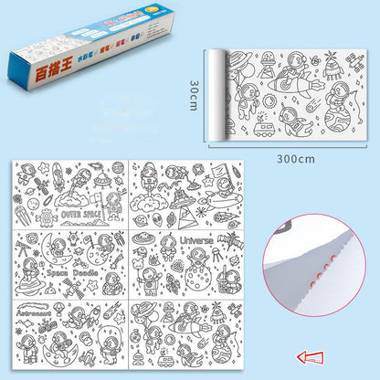 Lassen Sie die Fantasie fliegen – XXL-Malpapier für kreative Kinder