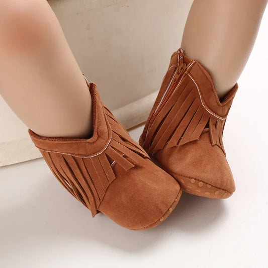 Kinder Cowboy Winterstiefel – Warm und Stylisch für Kalte Tage