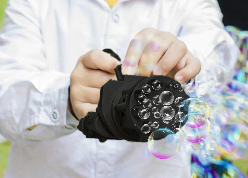 Seifenblasen Pistole – Elektrische Blasenmaschine für endlosen Spaß