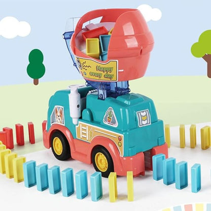 Montessori Domino Lkw Spielzeug