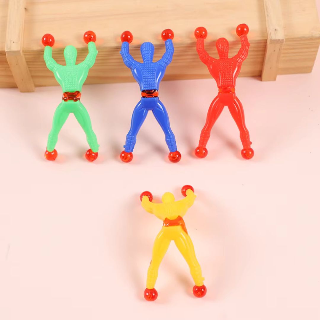 Klebrige Klettermännchen Spielzeug für Kinder – 10er Set zum Klettern und Spielen