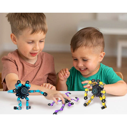 Interaktiver Roboter Spinner für Kinder