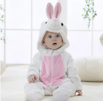 Niedlicher Tier-Motiv Babystrampler