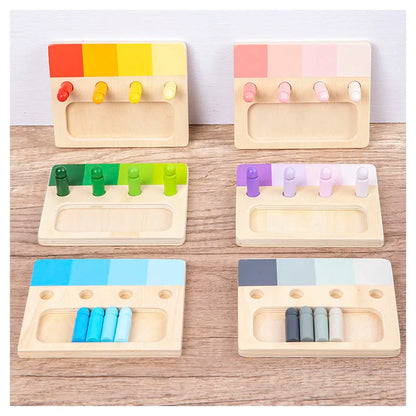 Bunte Montessori Lern-Tafel – Kreativer Lernspaß für Kinder