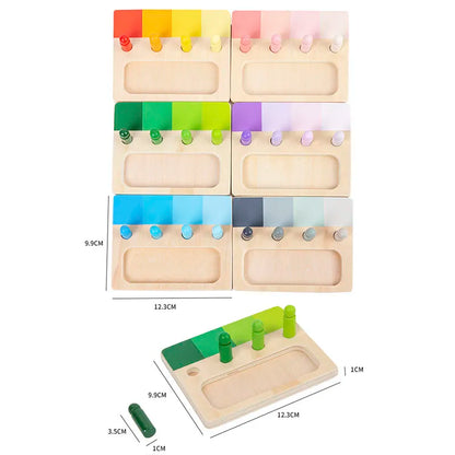 Bunte Montessori Lern-Tafel – Kreativer Lernspaß für Kinder