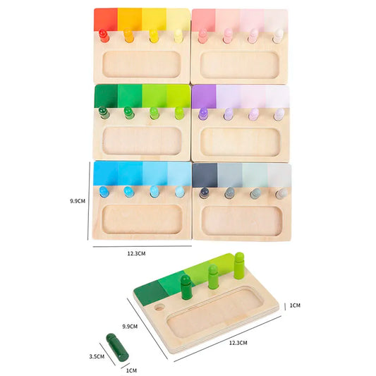 Bunte Montessori Lern-Tafel – Kreativer Lernspaß für Kinder