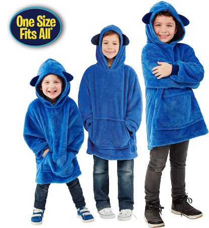 Kuscheliger Hoodie-Decke – Warm und Praktisch für Alle