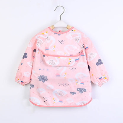 Baby Lätzchen mit Taschen – Für Malen und Essen