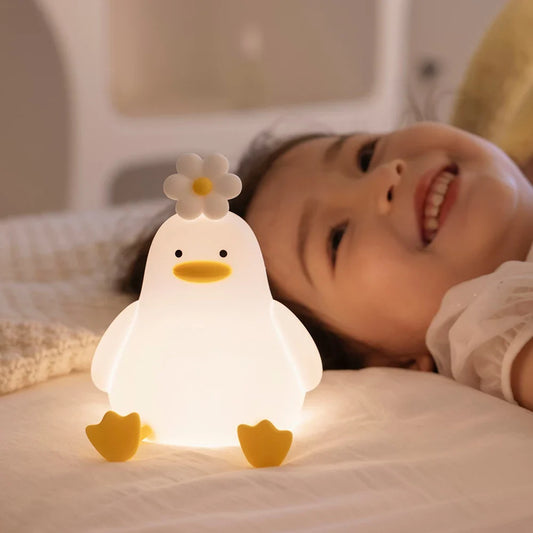 Niedliches Enten-Nachtlicht für Kinderzimmer