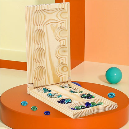 Mancala Meister Brettspiel – Klassisches Strategiespiel für die ganze Familie